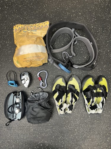 Climbing gear lot black - gear,