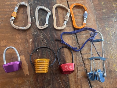 Piece lot climbing - of, gear