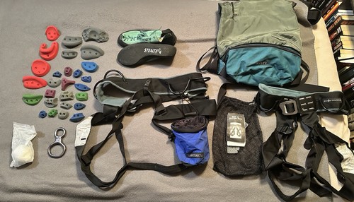 Climbing gear lot kelty black - climbing,