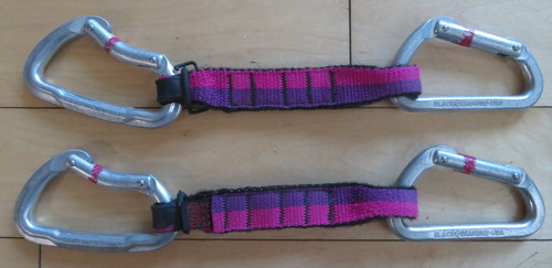 Pair petzl quickdraw - of,